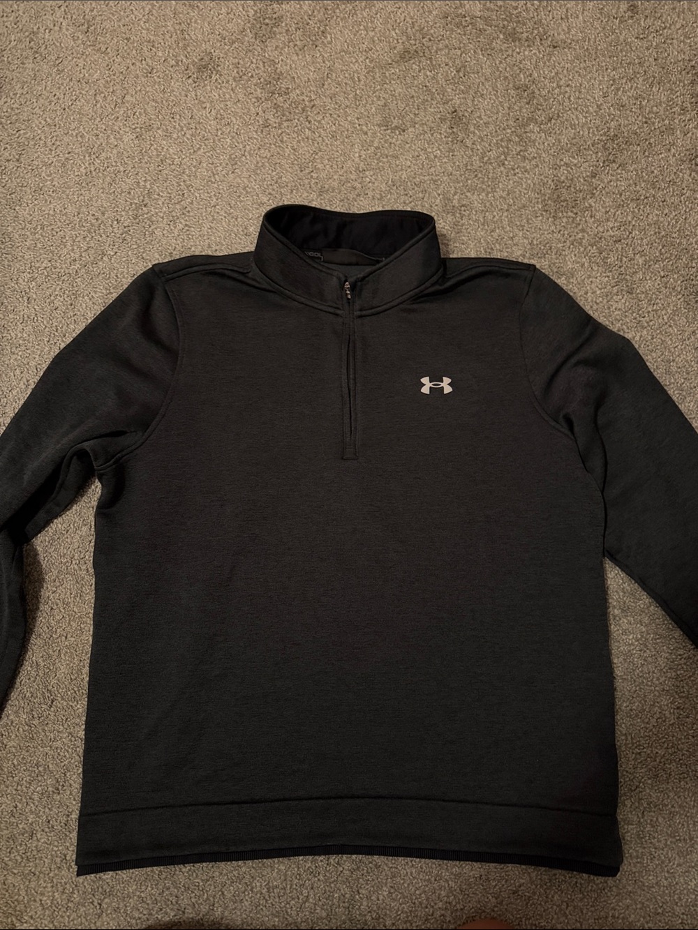 Under Armour Men's Black Quarter-Zip Lightweight Jacket